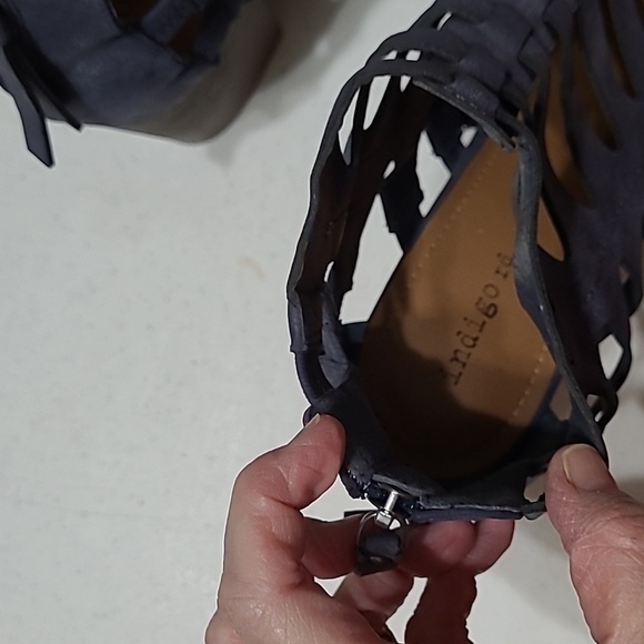 Indigo Rd open-toe strappy heeled sandals size 9 - Picture 9 of 13